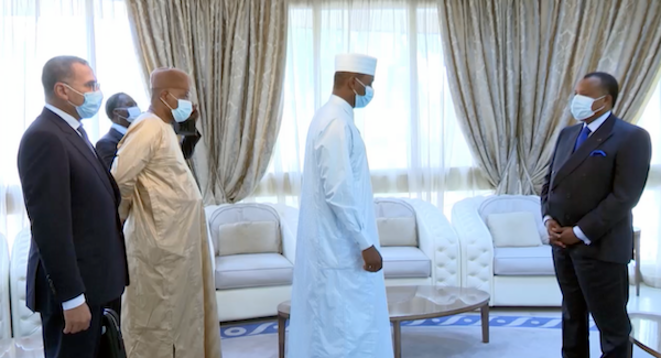 Abdelkerim Idriss Déby Itno chez Denis NGuesso à Oyo Abdelkerim Idriss Déby Itno chez Denis NGuesso à Oyo