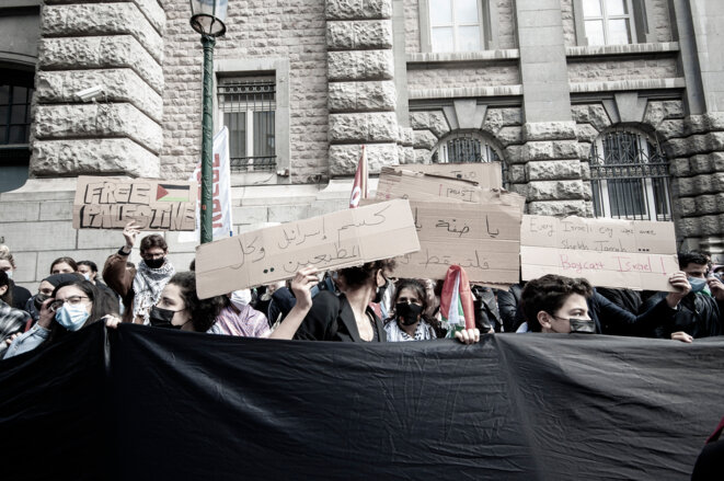 La Belgique doit agir contre la répression des Palestiniens de Jérusalem-Est © Dominique Botte La Belgique doit agir contre la répression des Palestiniens de Jérusalem-Est © Dominique Botte