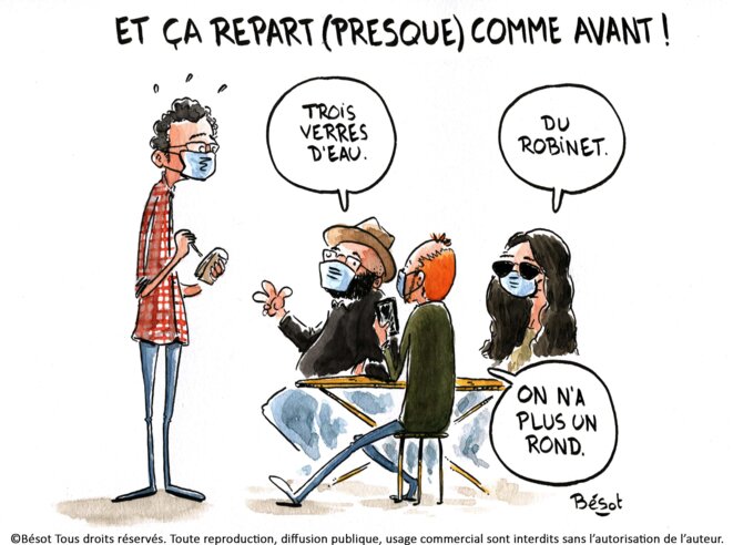 Réouverture des terrasses