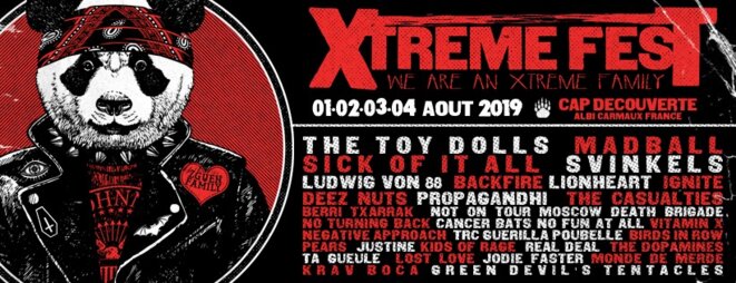 L’affiche de l’Xtreme Fest 2019. © Capture d’écran L’affiche de l’Xtreme Fest 2019. © Capture d’écran