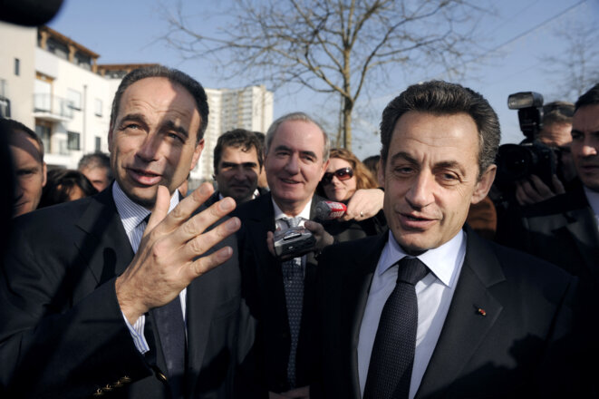 Jean-François Copé et Nicolas Sarkozy en campagne à Meaux, en mars 2012. © Eric Feferberg/Pool/AFP Jean-François Copé et Nicolas Sarkozy en campagne à Meaux, en mars 2012. © Eric Feferberg/Pool/AFP
