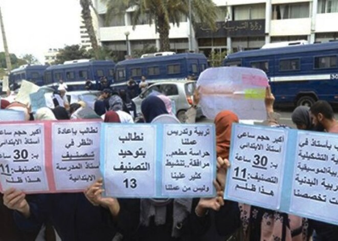 Grève des enseignants : Algérie 2021 Grève des enseignants : Algérie 2021