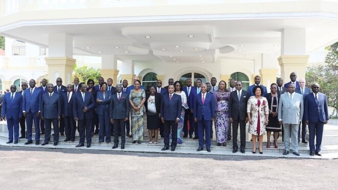 Premier Conseil des ministres du gouvernement Collinet