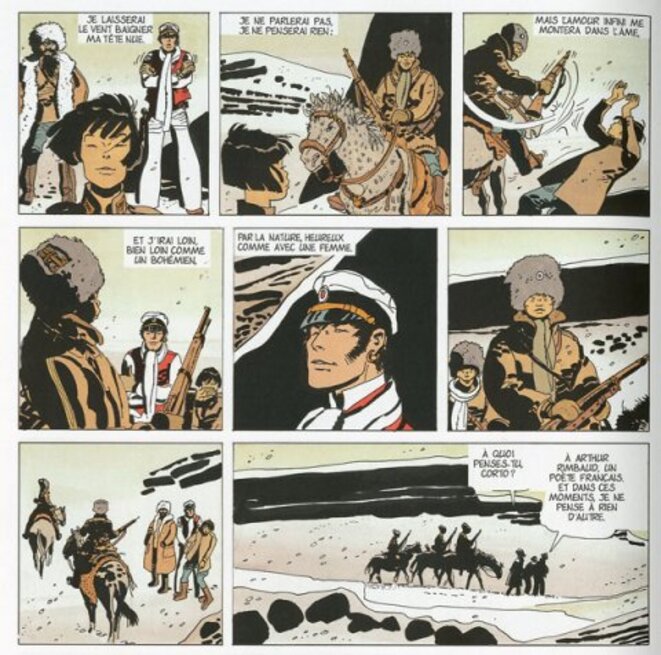 Corto en Sibérie © Hugo Pratt Corto en Sibérie © Hugo Pratt