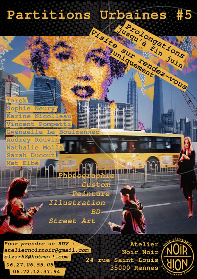 Prolongation de l'exposition Partitions urbaines vol.5