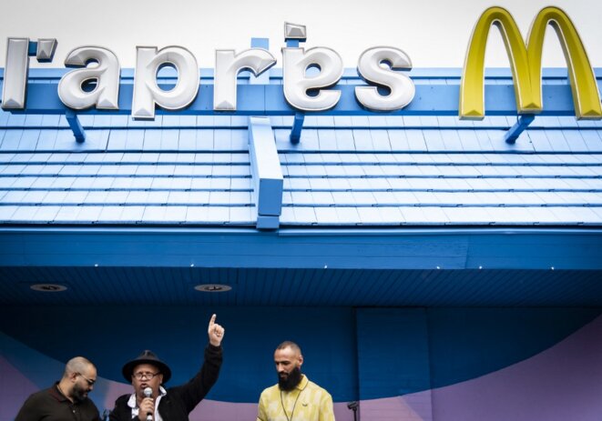 Le McDo de Saint-Barthélemy, le 15 mai 2021. © Guillaume Origoni / Hans Lucas via AFP Le McDo de Saint-Barthélemy, le 15 mai 2021. © Guillaume Origoni / Hans Lucas via AFP