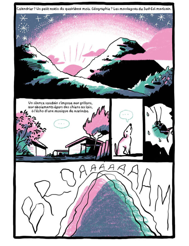 1. Une Montagne en haute mer