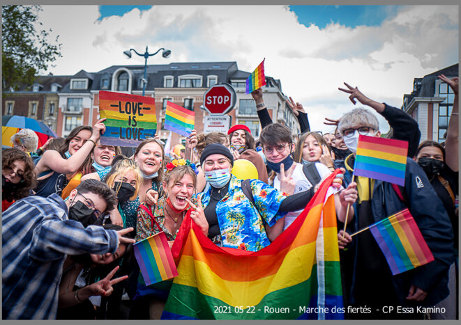 Fiers de la Marche des Fiertés à Rouen !