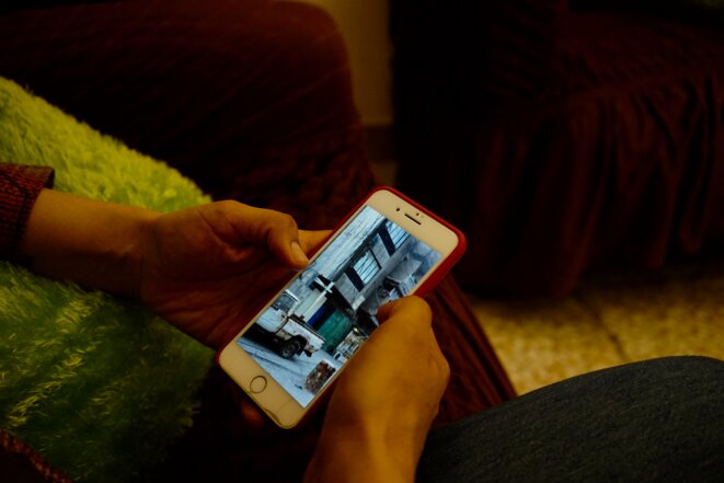 Farah a gardé dans son téléphone les images qui prouvent les calvaires endurés comme l'immeuble où elle a été séquestrée, violée, pendant des mois. © Rachida El Azzouzi Farah a gardé dans son téléphone les images qui prouvent les calvaires endurés comme l'immeuble où elle a été séquestrée, violée, pendant des mois. © Rachida El Azzouzi