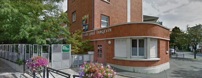 L'école Paul Langevin à Bagneux (92). © Google view