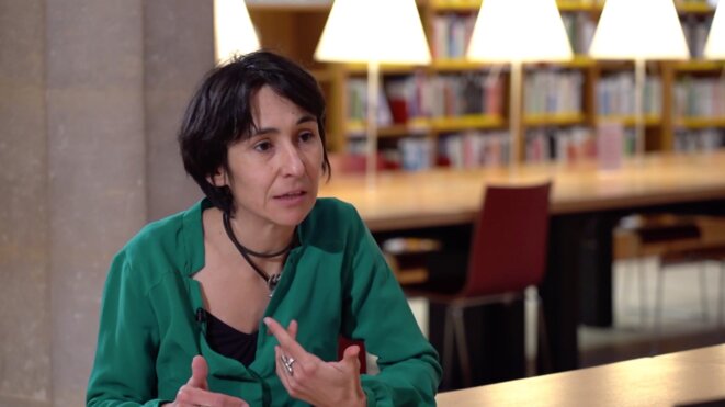 La sociologue Claire Vivès. © Capture d'écran / compte Youtube du Cnam La sociologue Claire Vivès. © Capture d'écran / compte Youtube du Cnam