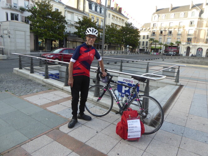 Le défi cycliste Parkinson de Marcel Pouyllau
