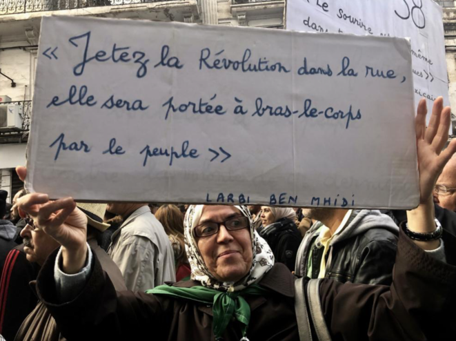 Le Hirak dure depuis plus de deux ans en Algérie (Photo d'archives) © Kahina Nour Le Hirak dure depuis plus de deux ans en Algérie (Photo d'archives) © Kahina Nour