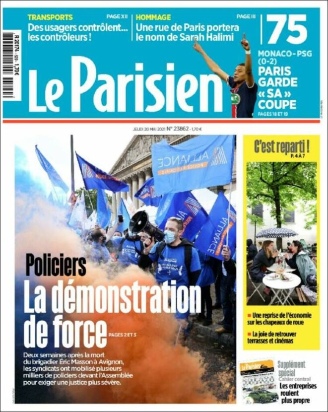 Le Parisien 20 mai 2021 Le Parisien 20 mai 2021