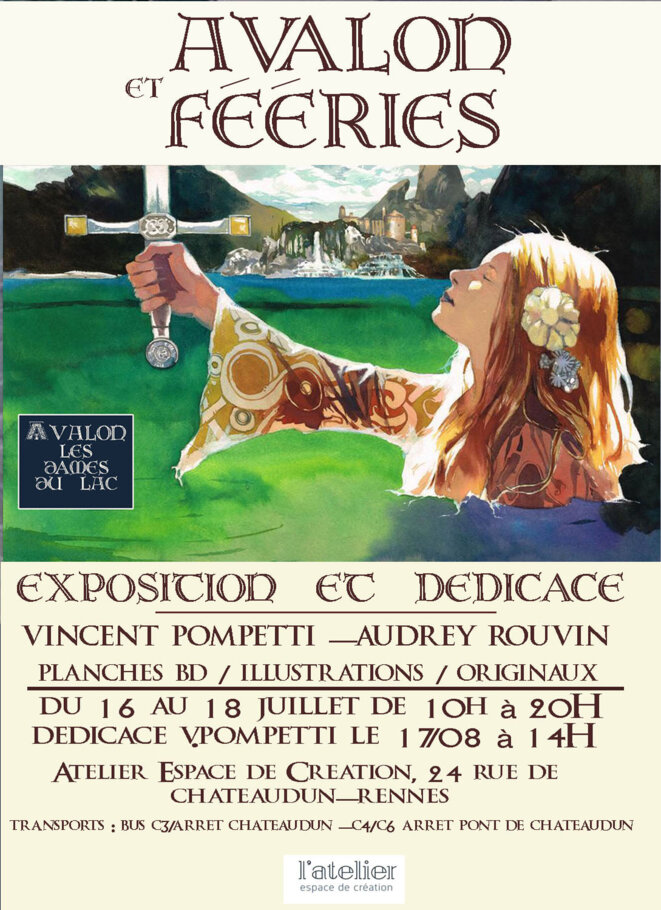 Exposition Avalon et Fééries à Rennes