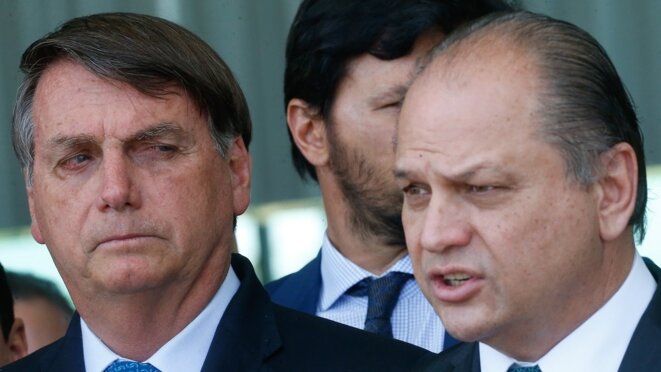 Jair Bolsonaro et Ricardo Barros. © DR Jair Bolsonaro et Ricardo Barros. © DR