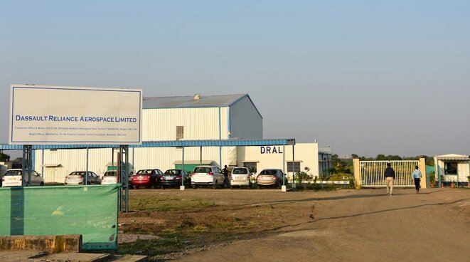 L’usine Dassault Reliance Aerospace Limited (DRAL) à Nagpur, Inde, en octobre 2018. © Monica Chaturvedi L’usine Dassault Reliance Aerospace Limited (DRAL) à Nagpur, Inde, en octobre 2018. © Monica Chaturvedi