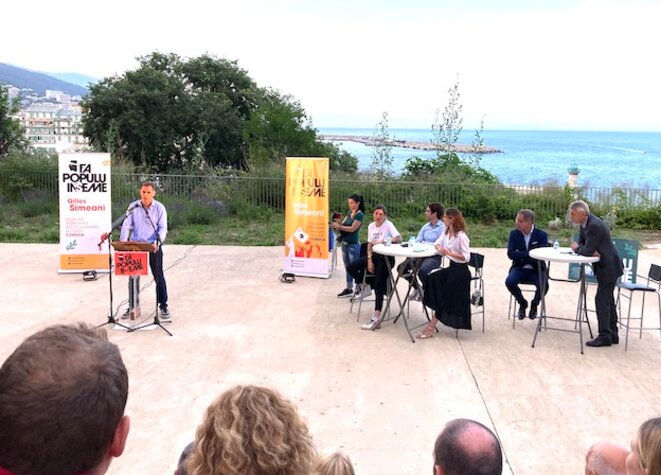 Territoriales 2021 "Nous aurons notre pays." déclare Gilles Simeoni