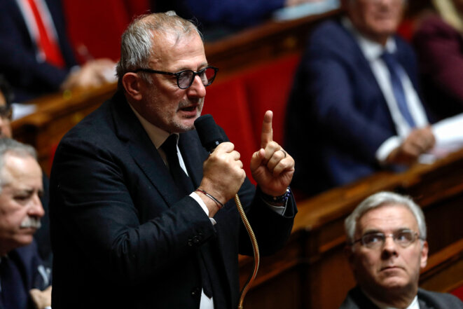 François Pupponi à l'Assemblée nationale le 5 novembre 2019. © Thomas SAMSON / AFP