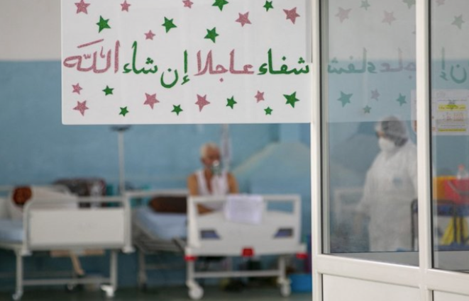 Un hôpital dans la province de Kairouan. © Yassine Gaidi/Anadolu/AFP