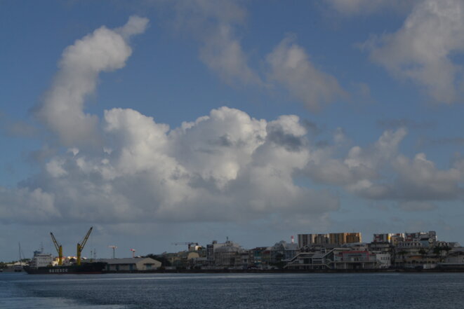 It is when goods enter the ports of French overseas départements - here, Fort-de-France in Martinique - that they are subject to the 'octroi de mer' or dock dues. © JS It is when goods enter the ports of French overseas départements - here, Fort-de-France in Martinique - that they are subject to the 'octroi de mer' or dock dues. © JS
