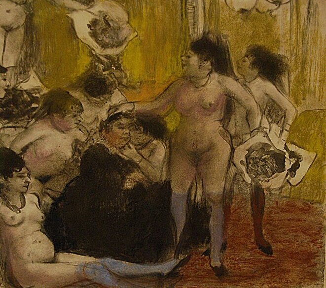 La fête de la patronne (1878-79) © Edgar Degas La fête de la patronne (1878-79) © Edgar Degas