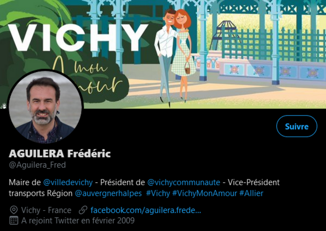Frédéric Aguilera, actif twitto et consultant réseaux sociaux fictif. Frédéric Aguilera, actif twitto et consultant réseaux sociaux fictif.