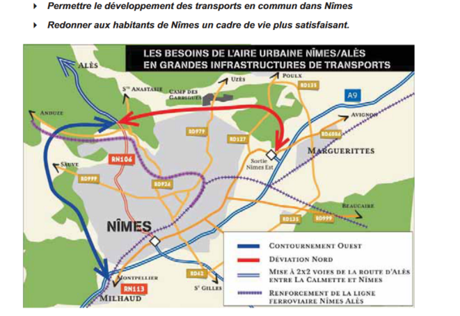 rocade-nord-nimes