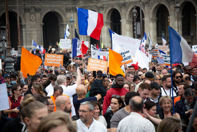 Samedi 17 juillet à Paris. © DUPRAT Stéphane / Hans Lucas via AFP Samedi 17 juillet à Paris. © DUPRAT Stéphane / Hans Lucas via AFP