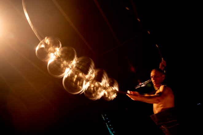 Le grand retour de Johann Le Guillerm, à la Cartoucherie