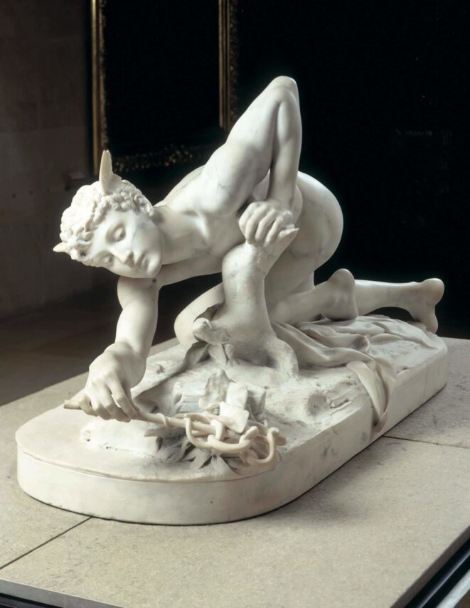 Mercure inventant le caducée. Jean-Antoine Idrac. © Musée d’Orsay Mercure inventant le caducée. Jean-Antoine Idrac. © Musée d’Orsay
