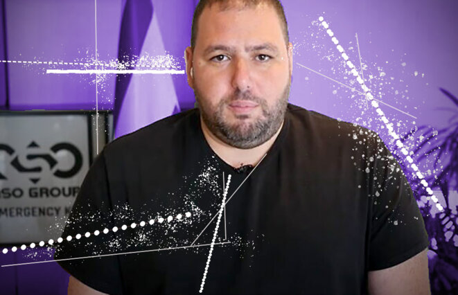 Shalev Hulio, PDG de NSO, lors d’une interview au journal "Calcalist", le 20 avril 2020. © Capture d'écran YouTube Shalev Hulio, PDG de NSO, lors d’une interview au journal "Calcalist", le 20 avril 2020. © Capture d'écran YouTube