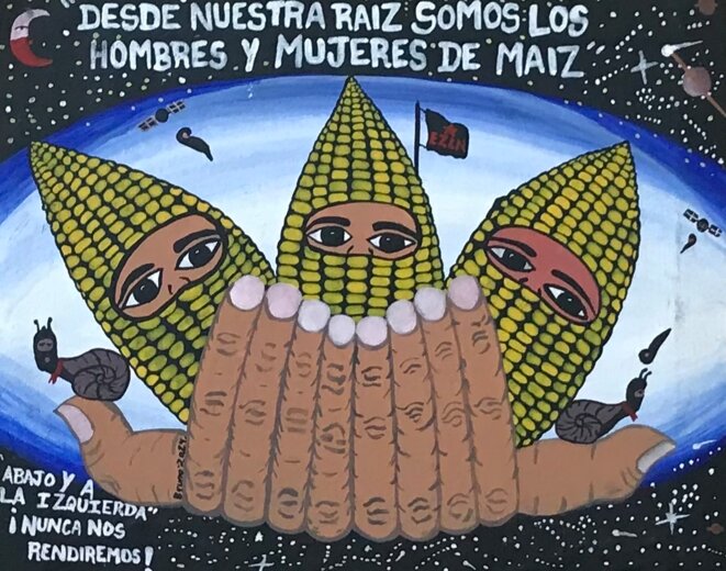 Desde nuestra raiz somos los hombres y mujeres de maiz, "La grande invasion", galerie Salle principale, Paris, 6 juin - 18 juillet 2021 © Salle principale Desde nuestra raiz somos los hombres y mujeres de maiz, "La grande invasion", galerie Salle principale, Paris, 6 juin - 18 juillet 2021 © Salle principale