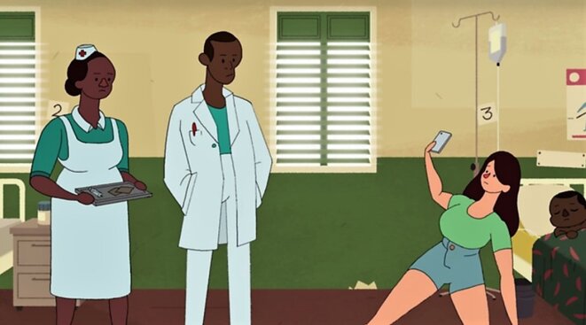 Vaccination : Tournée politico-humanitaire de promotion.