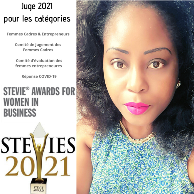 18ème édition - Stevie®Awards for woman in business - Audrey POMIER FLOBINUS juge 2021 © Audrey POMIER FLOBINUS