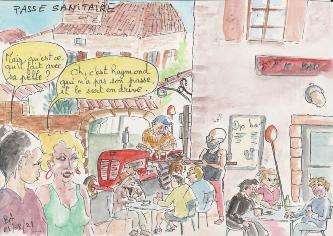 traceur-drive et passe sanitaire