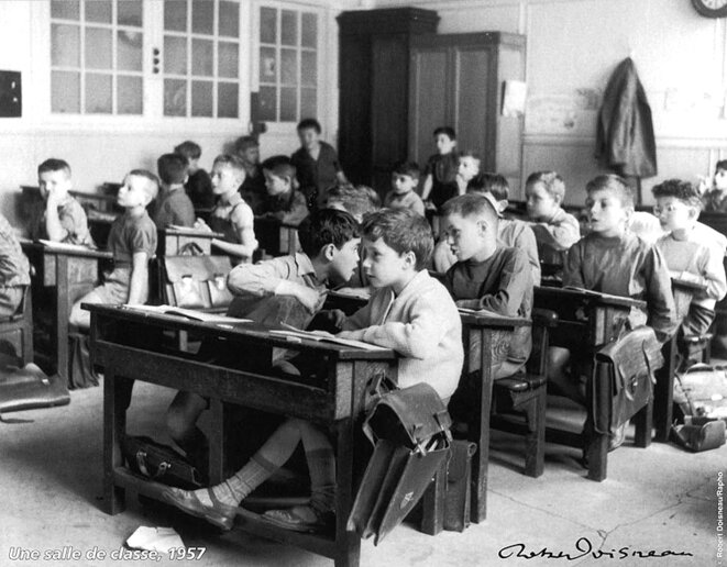 robert-doisneau-une-salle-de-classe-1957