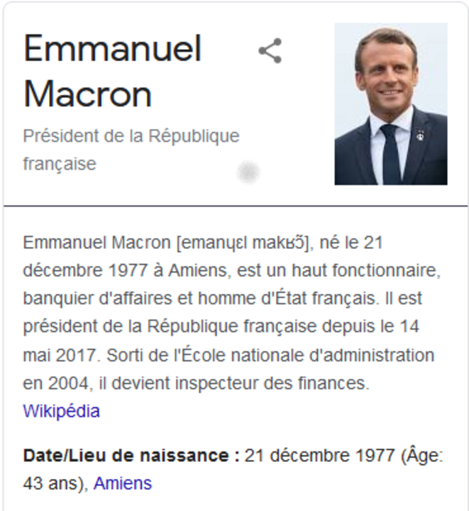 Macron, bientôt la crise de la quarantaine © Wikipédia Macron, bientôt la crise de la quarantaine © Wikipédia