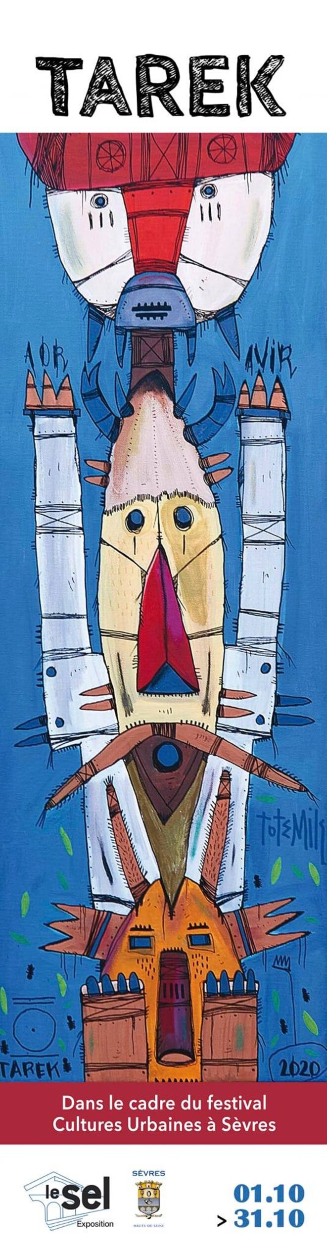 Exposition TAREK : Masques et Totems au SEL