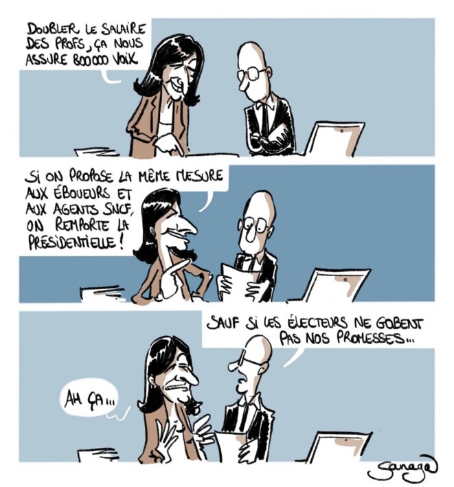 Les promesses ne sont que des mots en l'air, le vent s'occupe de les souffler.