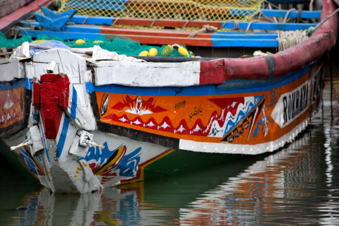 Pirogue à Saint-Louis © A.H.G. Randon Pirogue à Saint-Louis © A.H.G. Randon