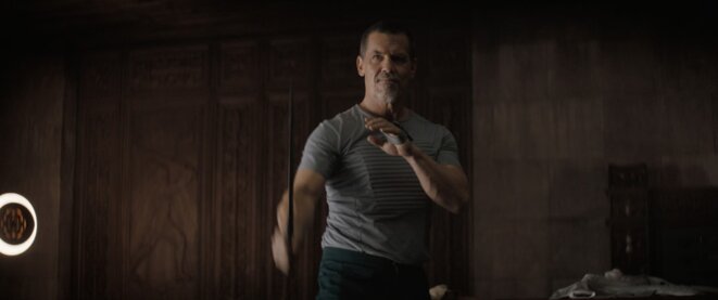 Le courageux et loyal Gurney Halleck (Josh Brolin) (2021, réal. D. Villeneuve) Le courageux et loyal Gurney Halleck (Josh Brolin) (2021, réal. D. Villeneuve)
