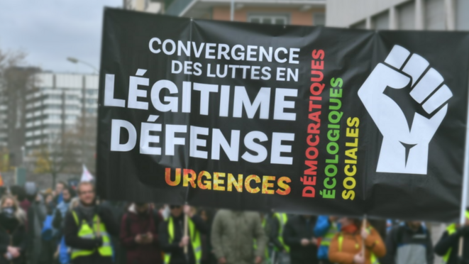 Créer le lien entre les luttes et les fédérer autour d'une force politique pour faire bloc et bousculer le système mortifière en place Créer le lien entre les luttes et les fédérer autour d'une force politique pour faire bloc et bousculer le système mortifière en place