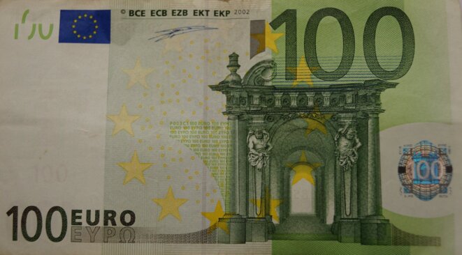 100 € offerts par les philantropes du CAC40 à découper proprement © bibok Leicht Lesen 100 € offerts par les philantropes du CAC40 à découper proprement © bibok Leicht Lesen