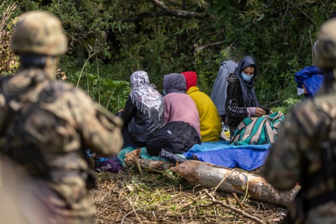 La famille de migrants © Wojtek Radwanski / APP La famille de migrants © Wojtek Radwanski / APP