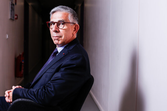 Le général Philippe Boutinaud était à la tête de la brigade de sapeurs-pompiers de Paris, le 13 novembre 2015. © Photo Sébastien Calvet / Mediapart Le général Philippe Boutinaud était à la tête de la brigade de sapeurs-pompiers de Paris, le 13 novembre 2015. © Photo Sébastien Calvet / Mediapart