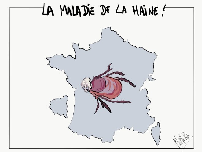 la maladie de la haine