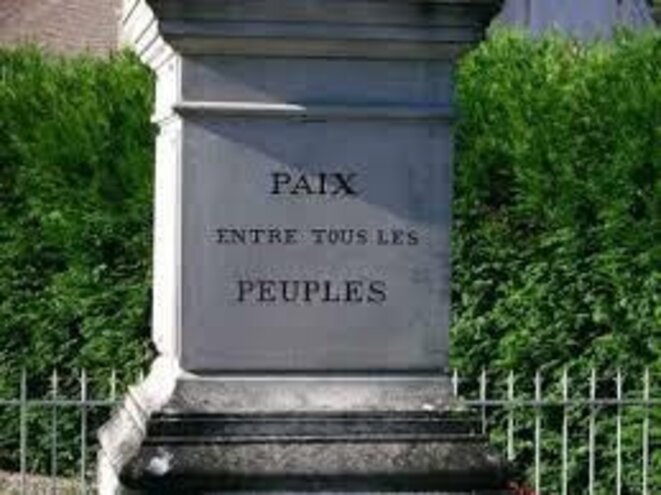 A bas la guerre. Hommage à Karl Liebknecht en ce 11 novembre.