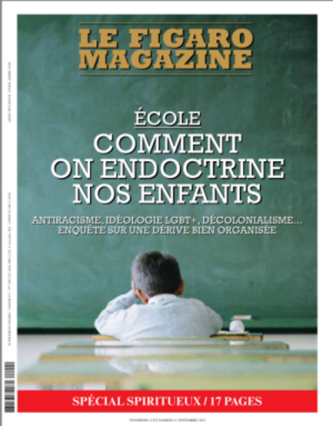École et Figaro Magazine : polémique réac + GAFAM >> néo-MacCarthysme 2.0