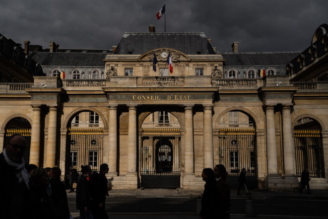 Le Conseil d'État à Paris © Amaury Cornu / Hans Lucas via AFP